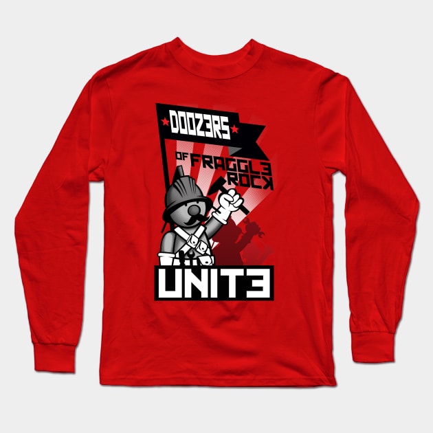 Doozers Unite Long Sleeve T-Shirt by JoeConde